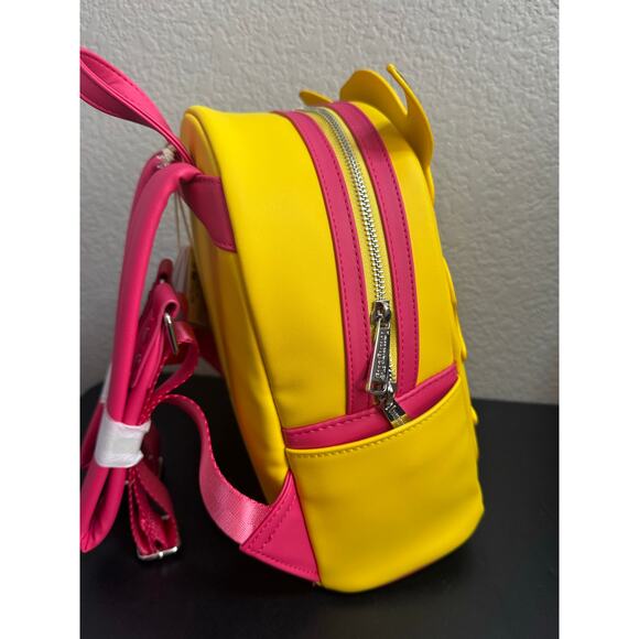 Pokemon Santa Pikachu Christmas Lights Light Up Mini Backpack New Loungefly - Picture 4 of 8